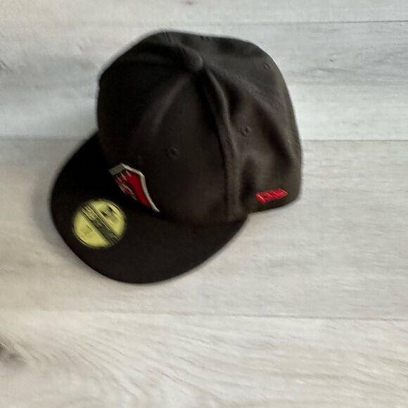 New Era Arizona Diamondbacks 25th Anniversary 59FIFTY Fitted Hat BLK 7 1/8 NWT - Picture 8 of 11